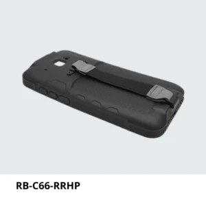 Carcasa para el C66 RB-C66-RRHP Protector de goma resistente con correa de mano (Con Pogopin), puede instalarse en el C66 y cargarse mediante la base CRD-C66-RBC