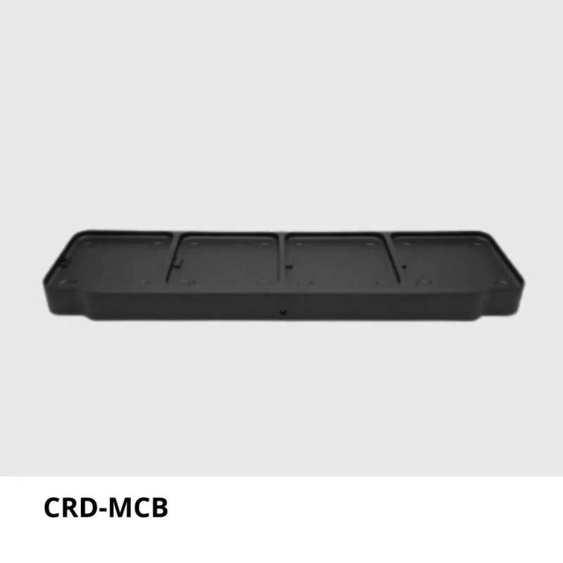 Porta cargadores con capacidad de hasta 4 bases de carga CRD-MCB Base de 4 ranuras para diferentes configuraciones