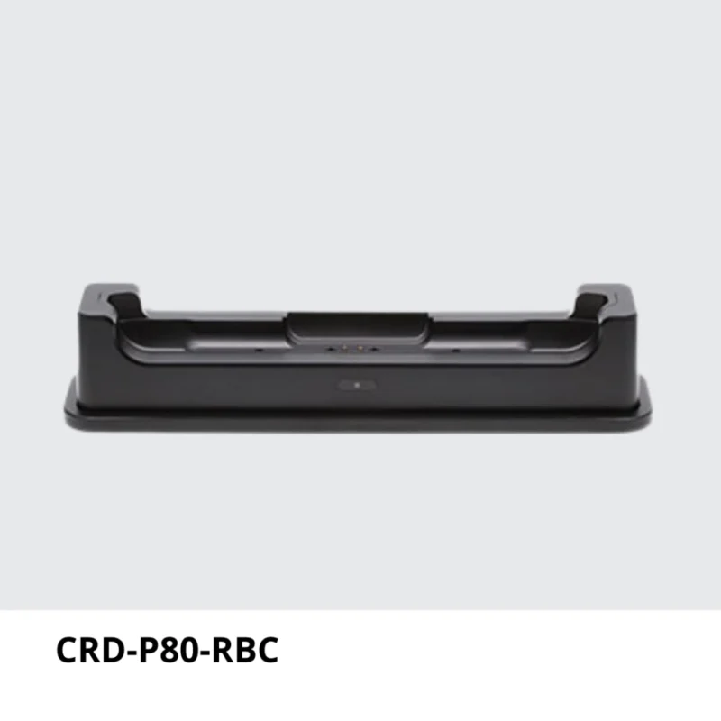 CRD-P80-RBC Base de carga para P80 con o sin funda de goma resistente RB-P80-RR, quitando o instalando el inserto CRD-P80-INS