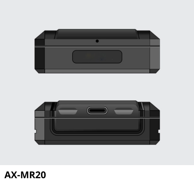 16 AX-MR20 Lector RFID UHF Bluetooth portátil tipo Palm