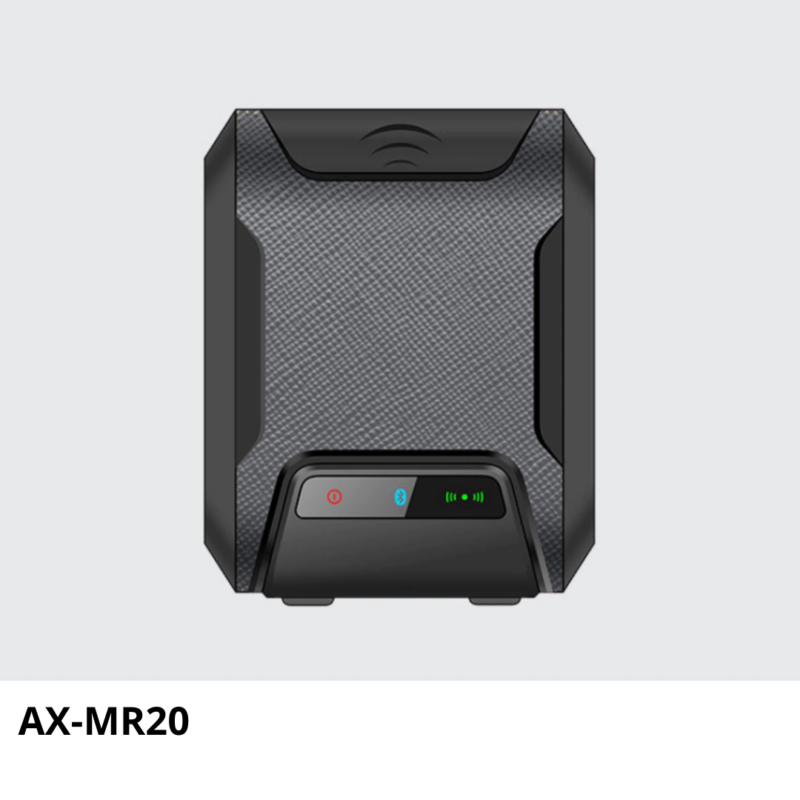 17 AX-MR20 Lector RFID UHF Bluetooth portátil tipo Palm