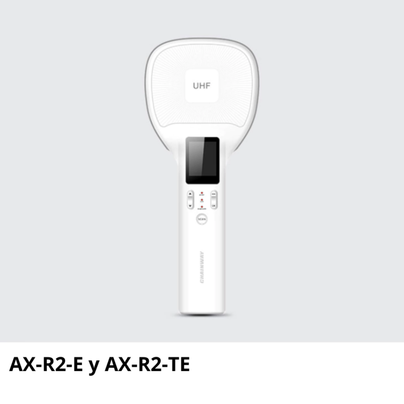 22 AX-R2-E Lector UHF RFID Oscilante con Bluetooth (AX-R2-TE)