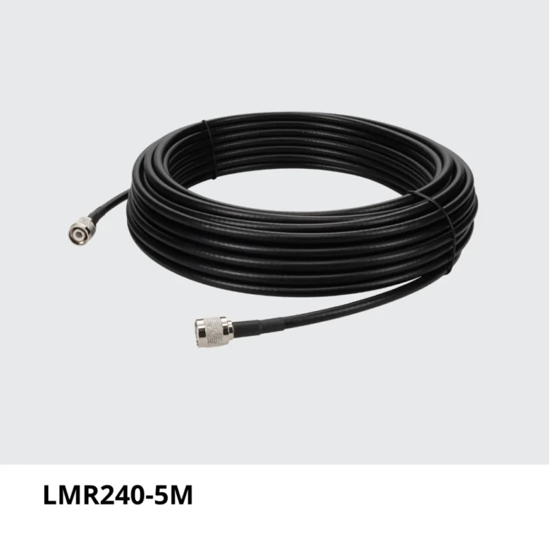 LMR240 TNC macho-SMA macho para URA4 con antena de 5dBi