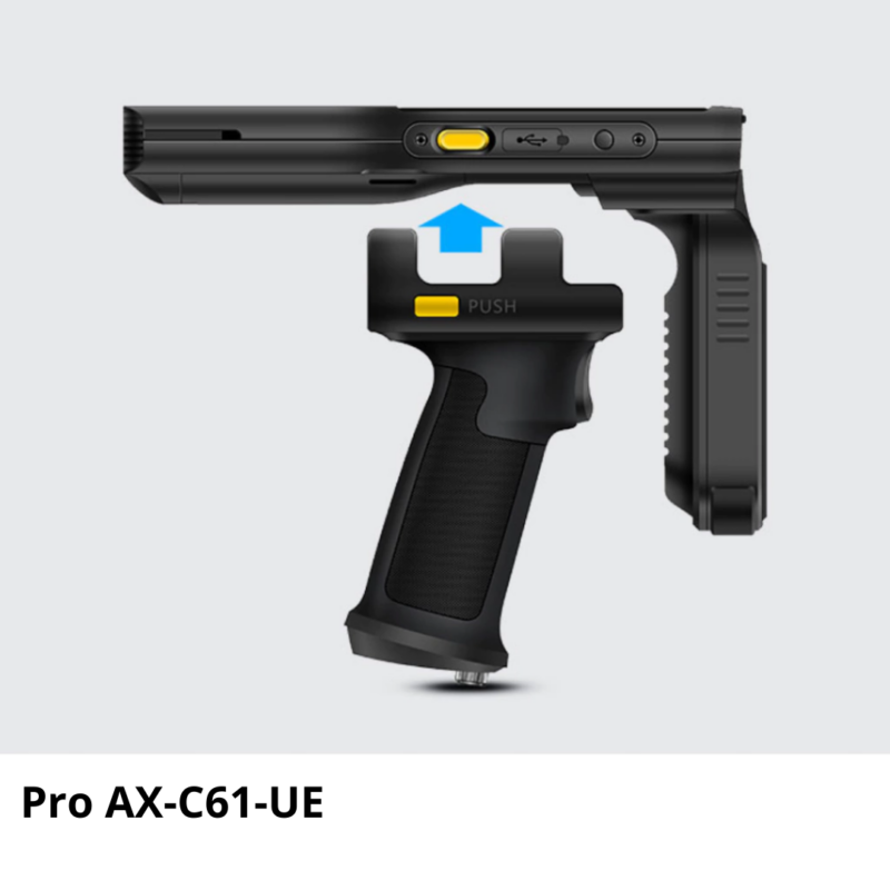 27 Pro AX-C61-UE Lector RFID UHF (27, 37 y 47 teclas)