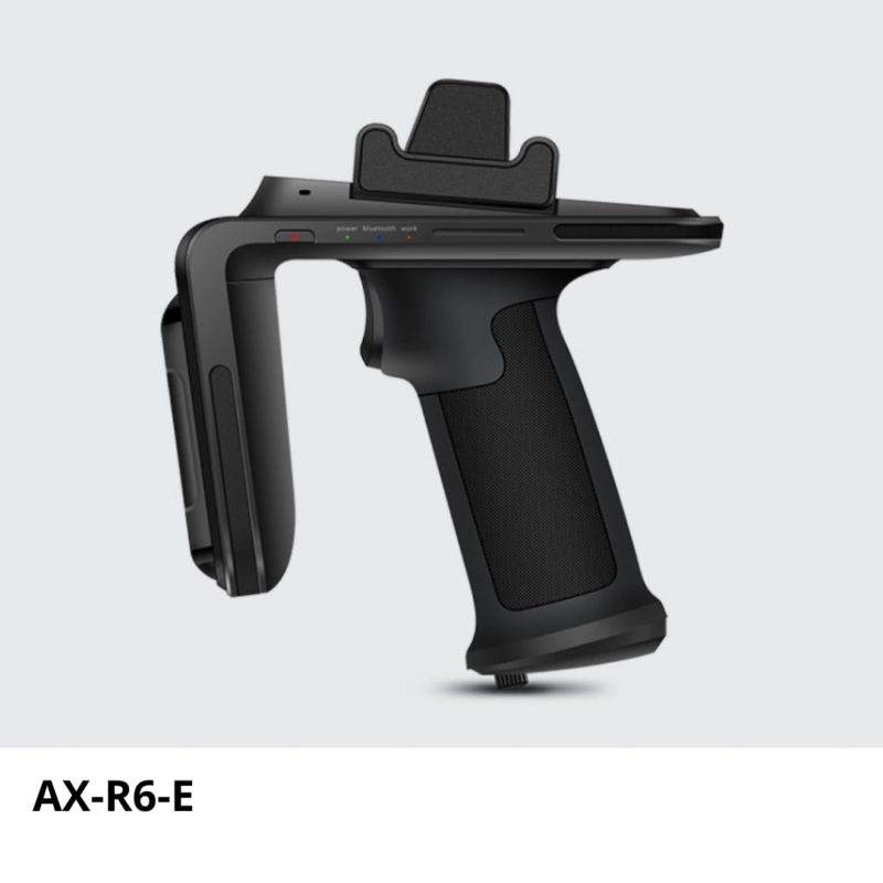 AX-R6-E Empuñadura de Pistola con lector RFID UHF (AX-R6-TE)