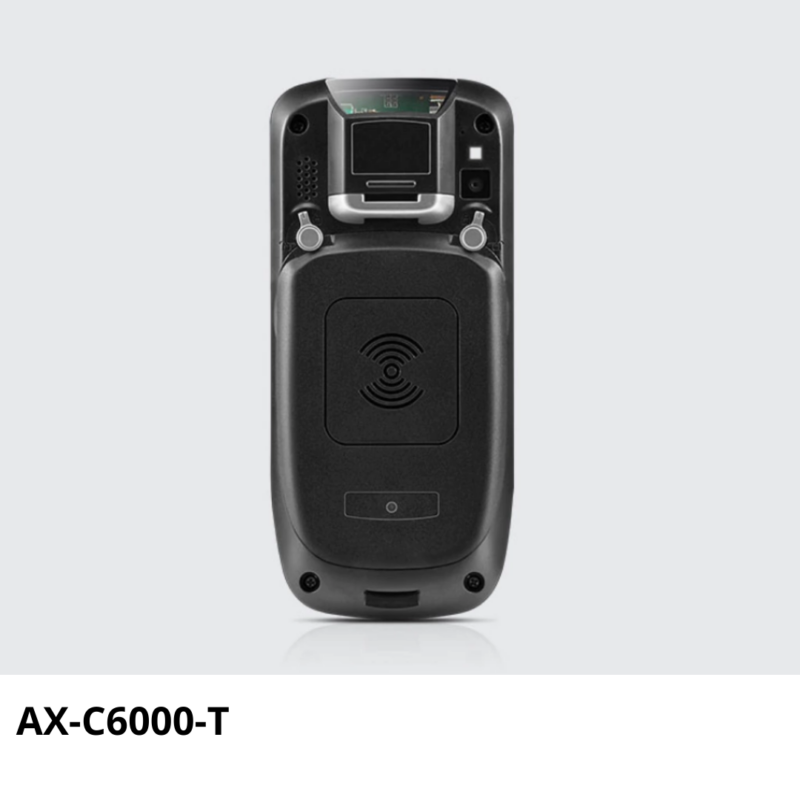 AX-C6000-T Computadora móvil con escáner láser 1D y 2D.
