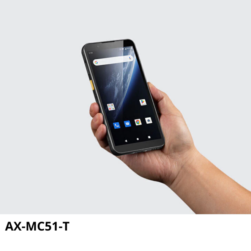 30 AX-MC51-T Computadora móvil con lector láser 1D y 2D