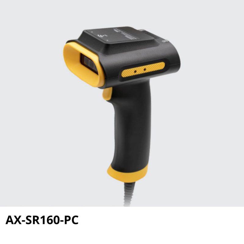 AX-SR160-PC Lector UHF RFID con lector láser 1D / 2D