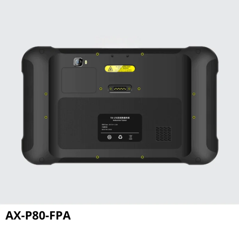AX-P80-FPA Tablet industrial con lector biométrico Tlink TLK1NC02