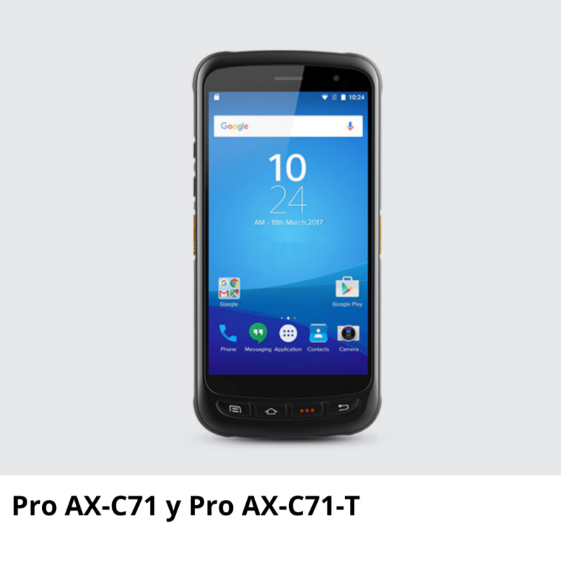 37 Pro AX-C71 Computadora móvil con escáner láser 1D y 2D (Pro AX-C71-T)