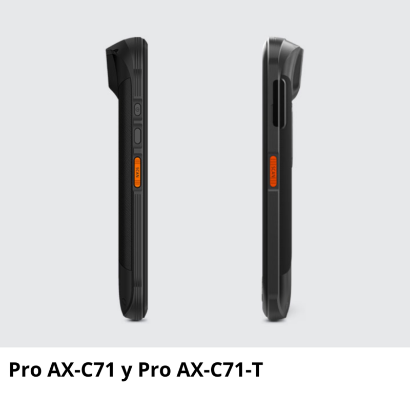 39 Pro AX-C71 Computadora móvil con escáner láser 1D y 2D (Pro AX-C71-T)