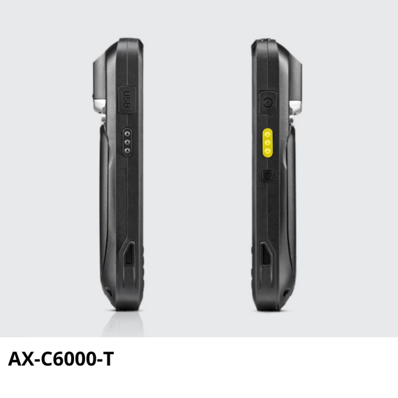AX-C6000-T Computadora móvil con escáner láser 1D y 2D.