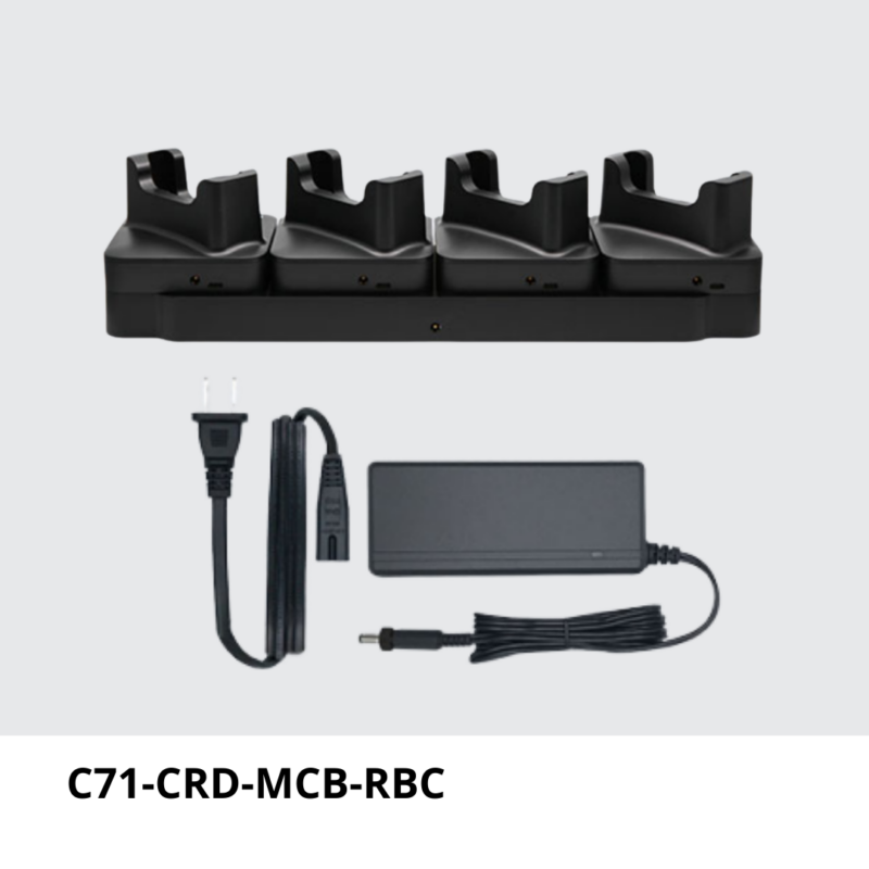 C71-CRD-MCB-RBC Base de carga de 4 ranuras para 4 unidades de CRD-C71-RBC