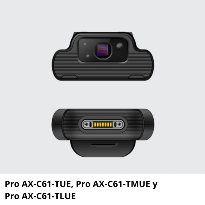 Pro AX-C61-TUE Lector RFID UHF con pistola extraíble y escáner láser 1D y 2D (Pro AX-C61-TUE, Pro AX-C61-TMUE y Pro AX-C61-TLUE)