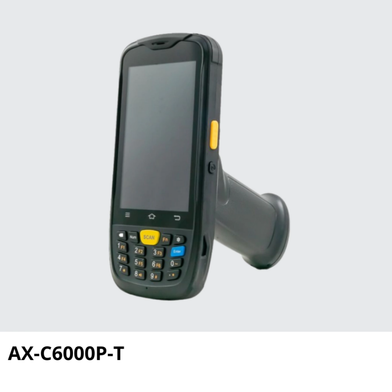 AX-C6000P-T Computadora móvil con escáner láser 1D y 2D