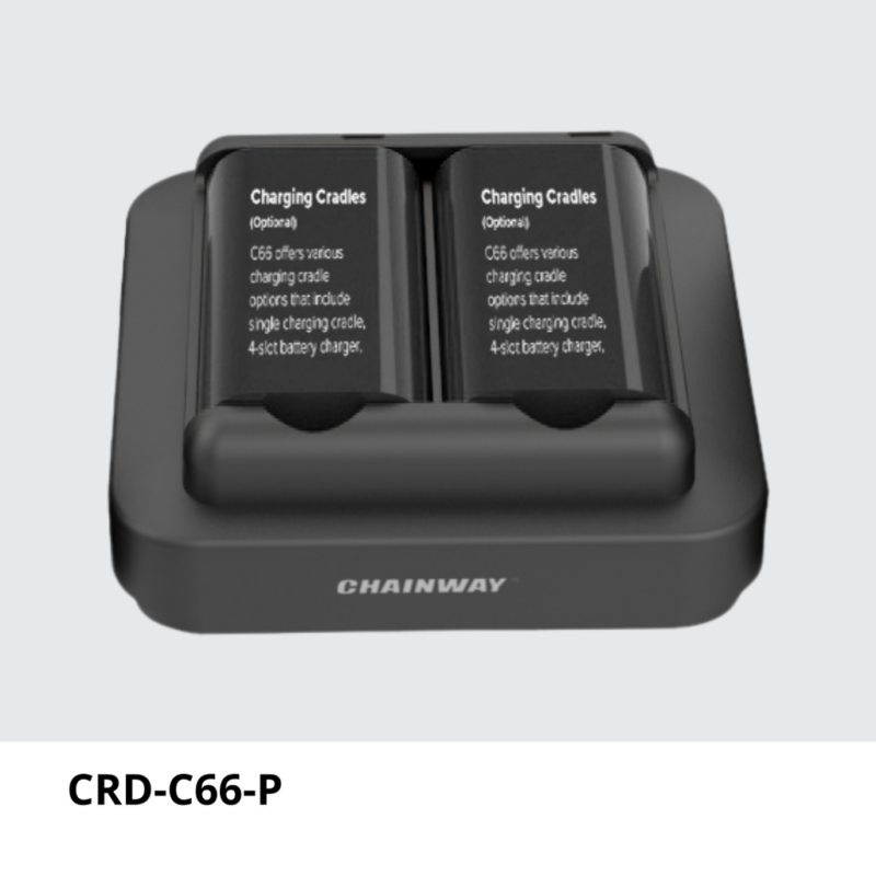 CRD-C66-PBC Carga sólo la batería de la pistola C66, hasta 2 ranuras