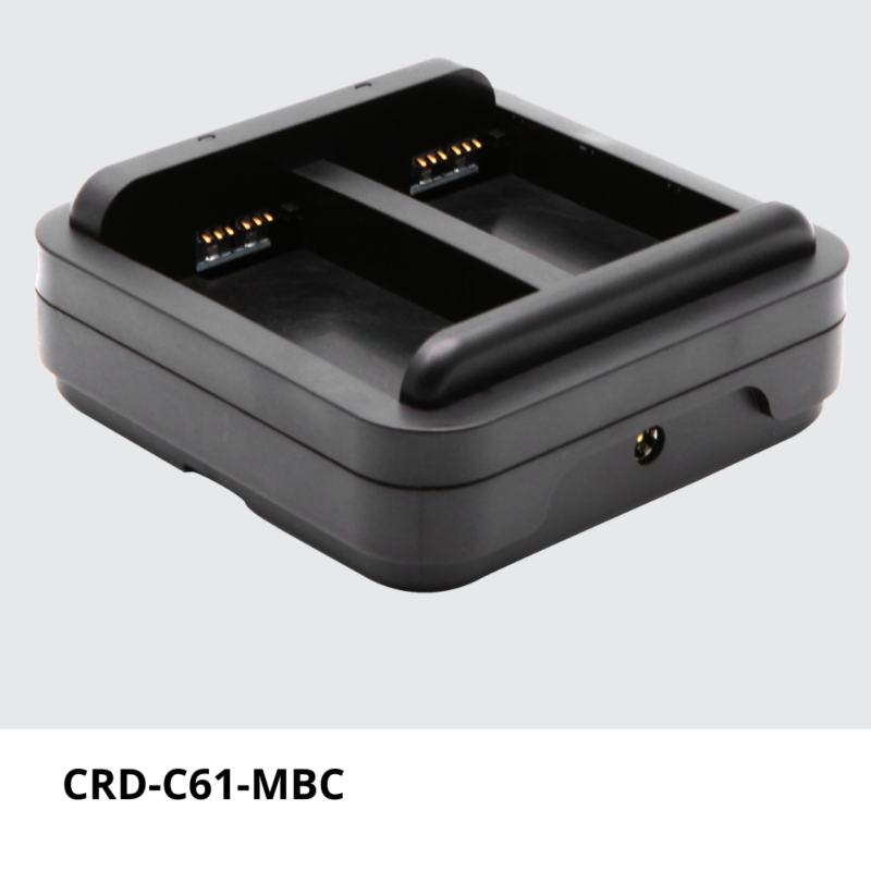 CRD-C61-MBC Cargador del C61 con 2 ranuras