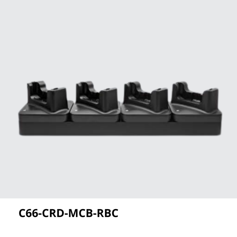 C66-CRD-MCB-RBC Base de carga de 4 ranuras para 4 unidades de CRD-C66-RBC