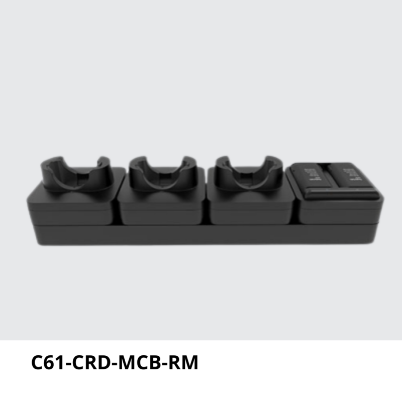 C61-CRD-MCB-RM Base de carga de 4 ranuras