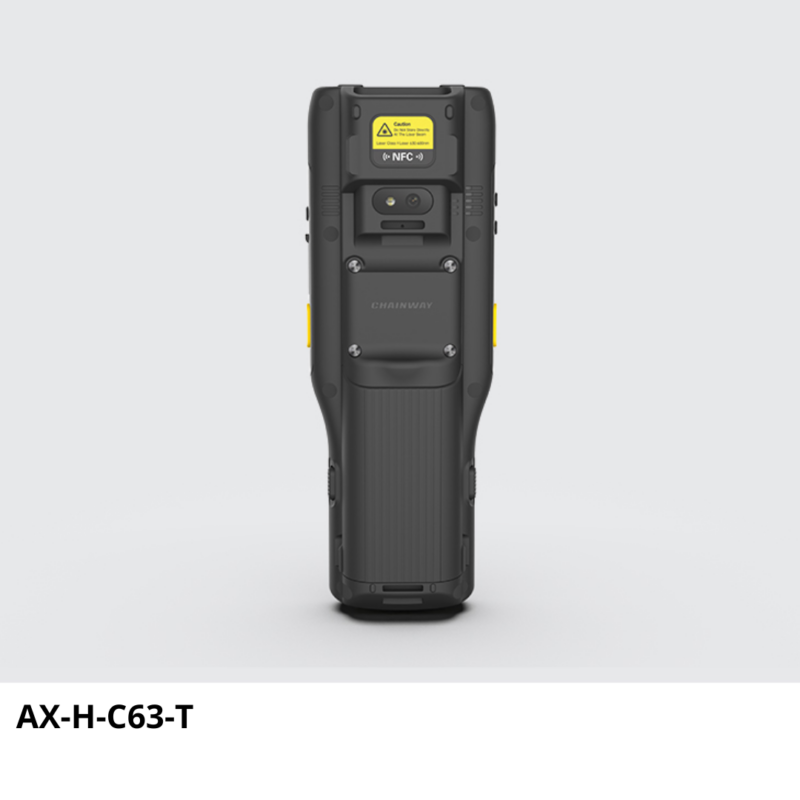 71 AX-H-C63-T Computadora Portátil con escáner láser 1D y 2D y diferentes configuraciones de teclado (AX-H-C63-T, AX-H-C63-T5, AX-H-C63-TL y AX-H-C63-UL)