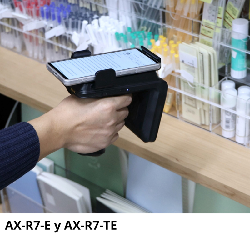 AX-R7-E Empuñadura de Pistola con lector RFID UHF (AX-R7-TE)