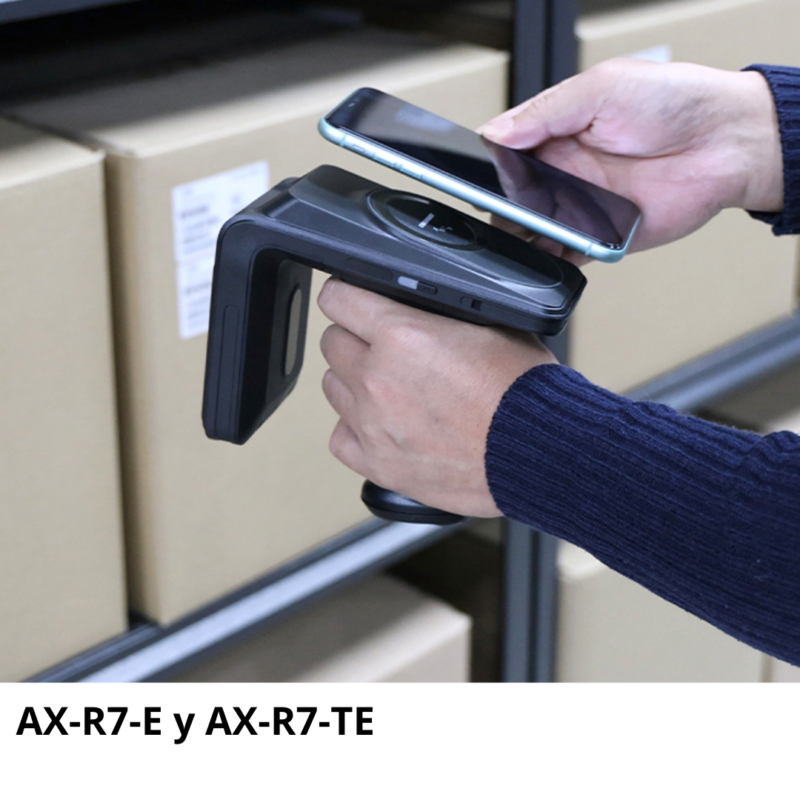 AX-R7-E Empuñadura de Pistola con lector RFID UHF (AX-R7-TE)